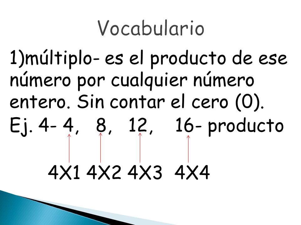 Vocabulario