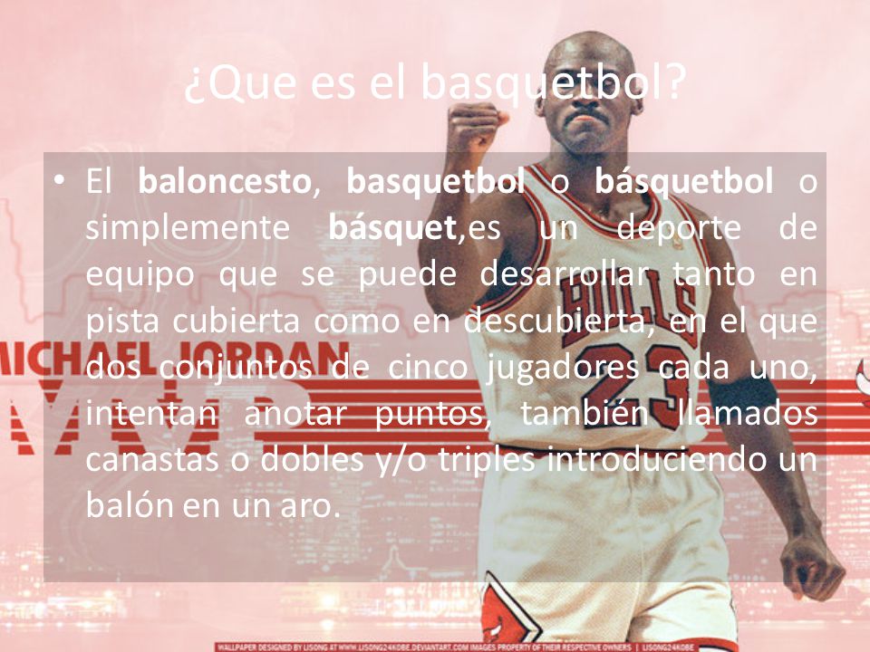 ¿Que es el basquetbol