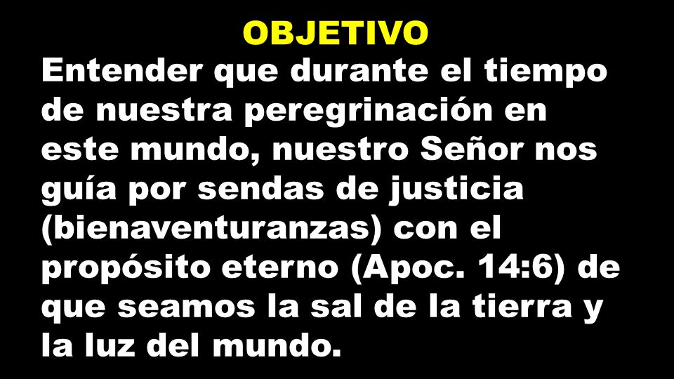 Objetivo