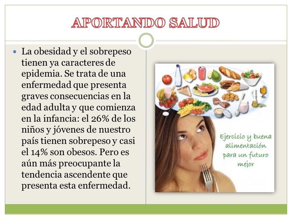 APORTANDO SALUD