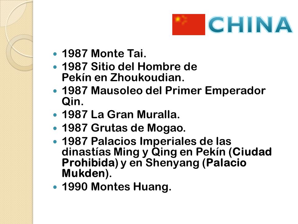 CHINA 1987 Monte Tai Sitio del Hombre de Pekín en Zhoukoudian.