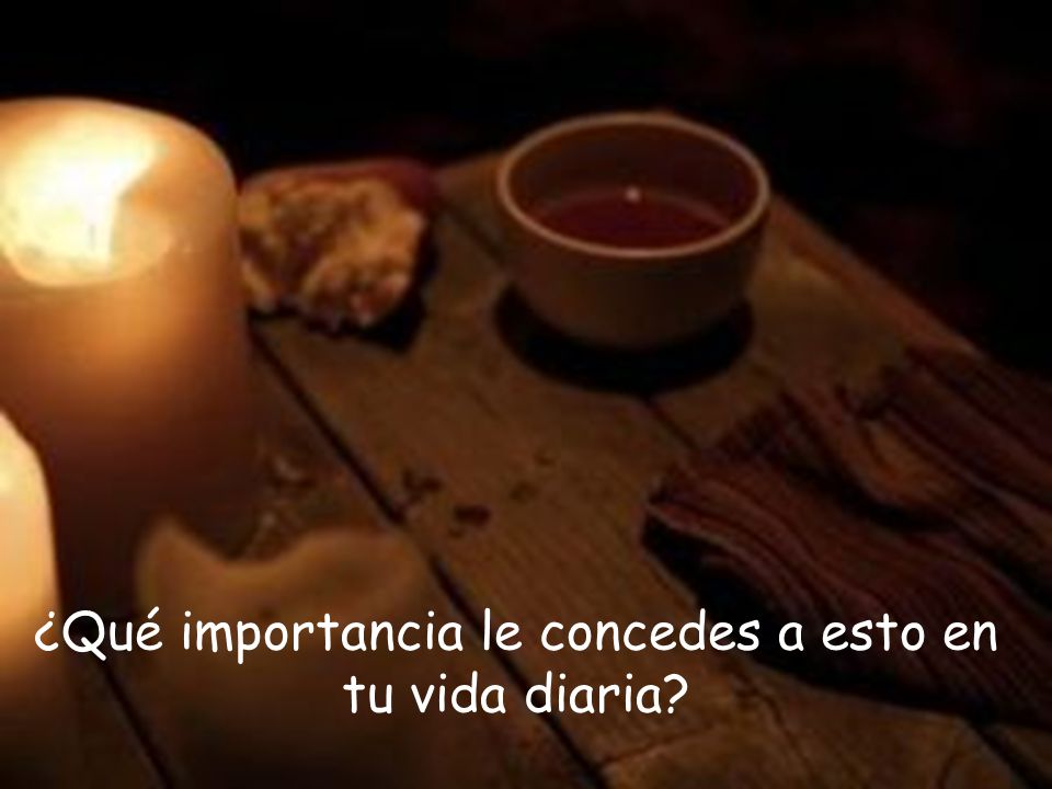 ¿Qué importancia le concedes a esto en tu vida diaria