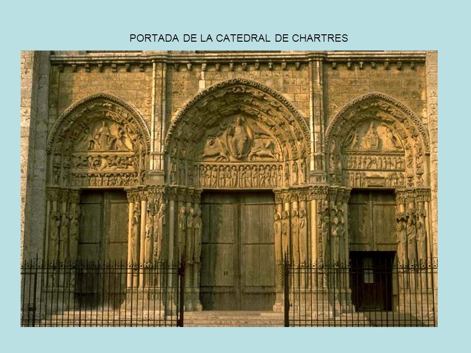 PORTADA DE LA CATEDRAL DE CHARTRES