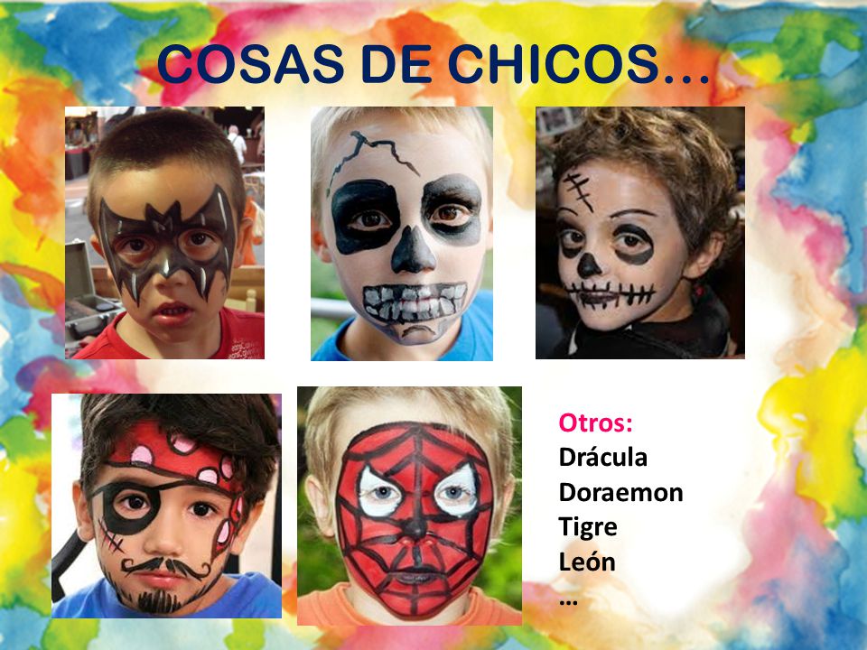 COSAS DE CHICOS… Otros: Drácula Doraemon Tigre León …