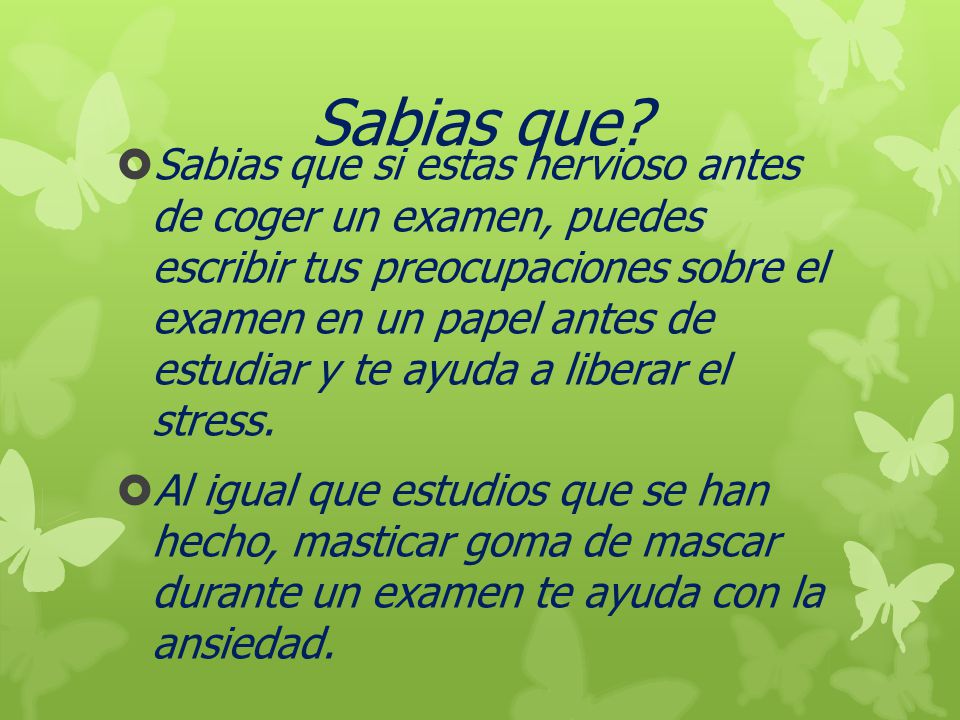 Sabias que