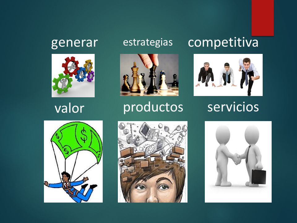generar estrategias competitiva valor productos servicios