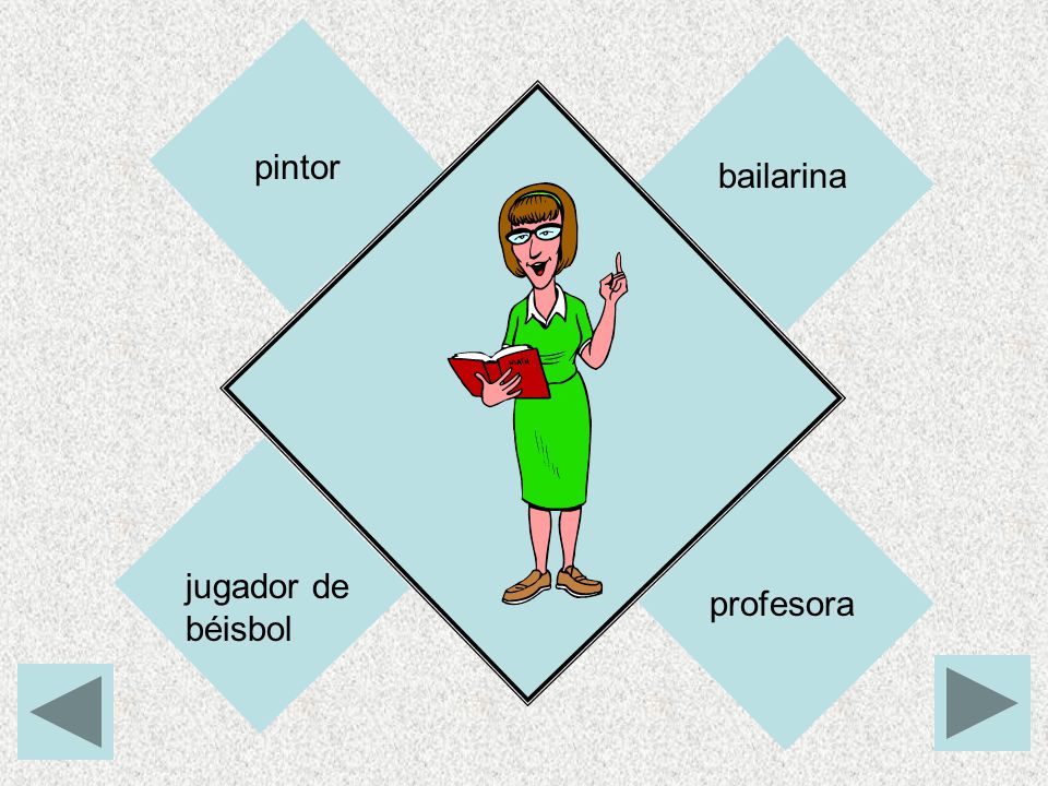 Una profesora enseña a los alumnos en la escuela.