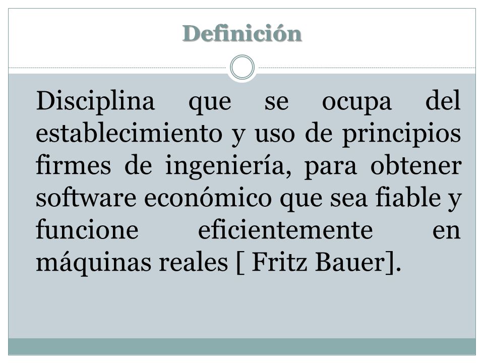 Definición