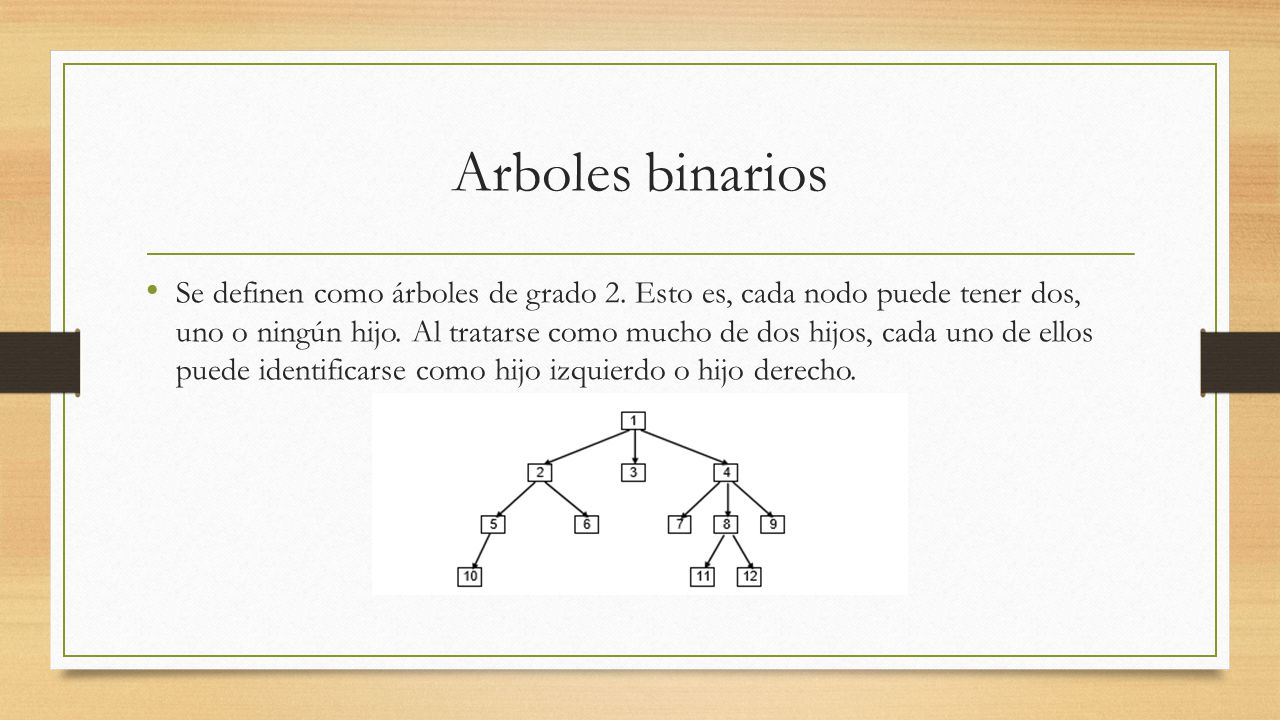 Arboles binarios