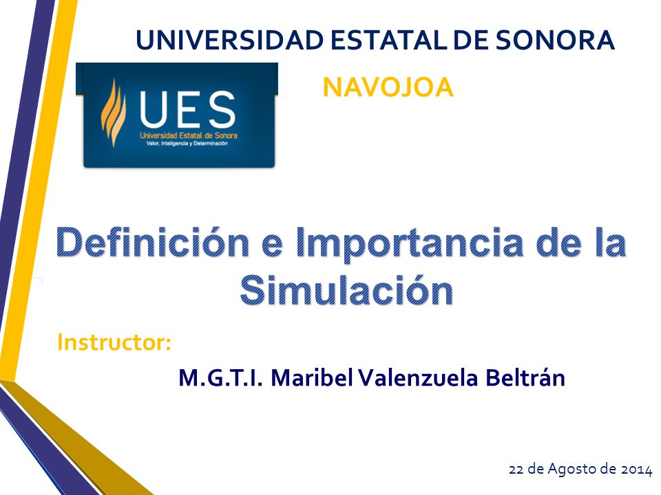 UNIVERSIDAD ESTATAL DE SONORA Definición e Importancia de la