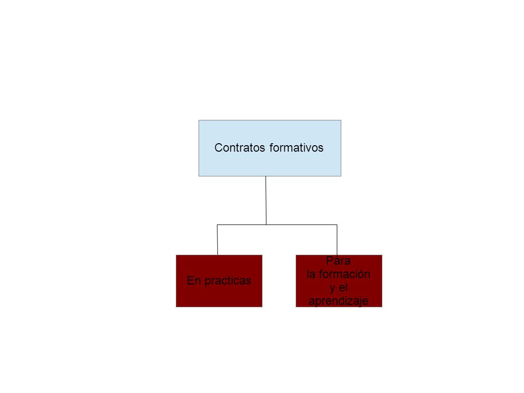 Contratos formativos En practicas Para la formación y el aprendizaje