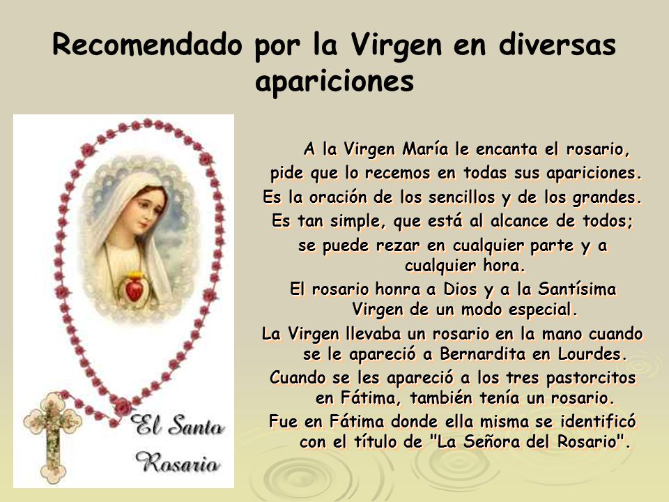 Nuestra Señora del Rosario. - ppt video online descargar