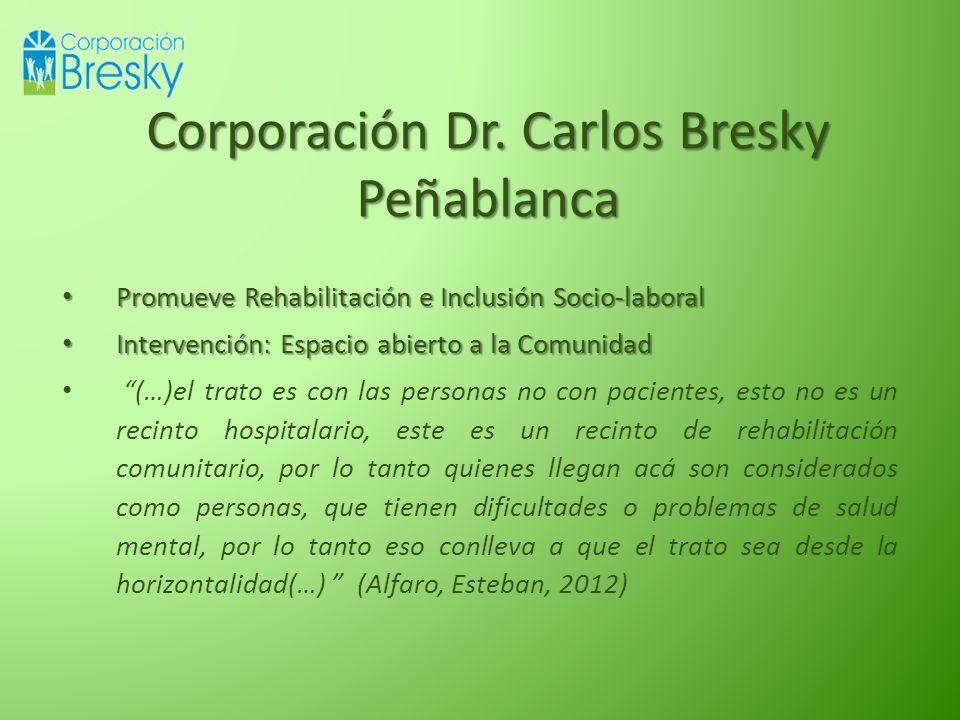 Corporación Dr. Carlos Bresky Peñablanca
