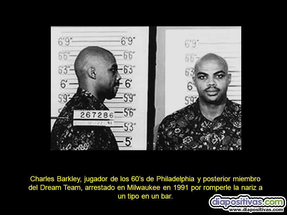 del Dream Team, arrestado en Milwaukee en 1991 por romperle la nariz a