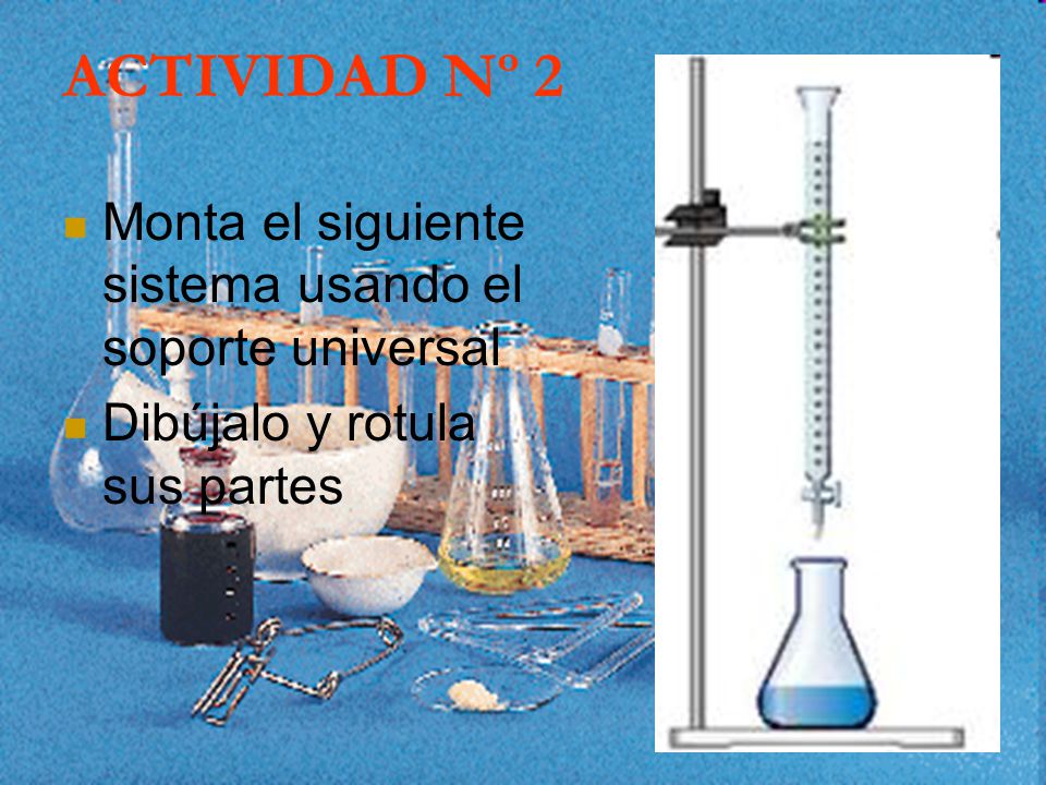 ACTIVIDAD Nº 2 Monta el siguiente sistema usando el soporte universal