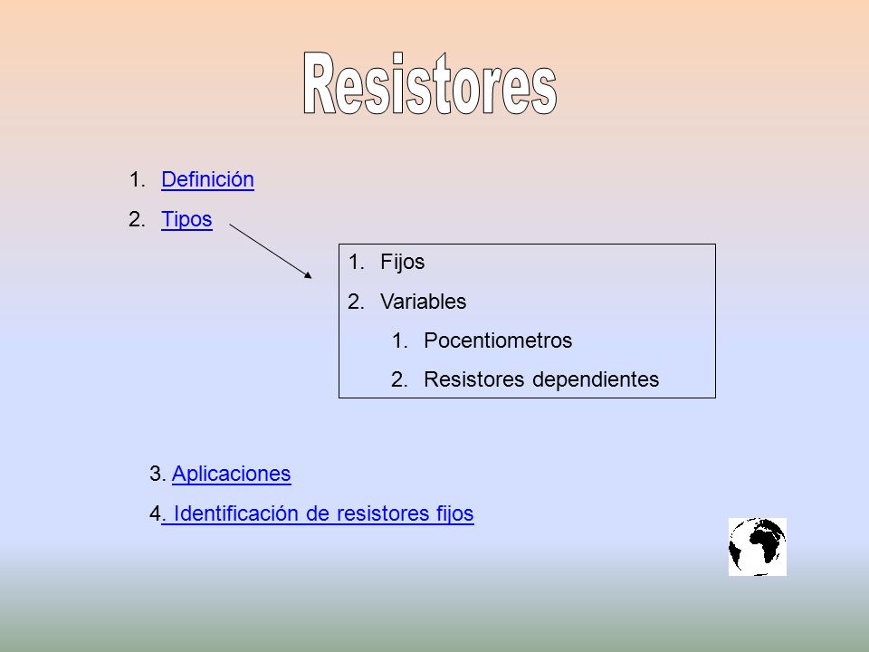 Resistores Definición Tipos Fijos Variables Pocentiometros