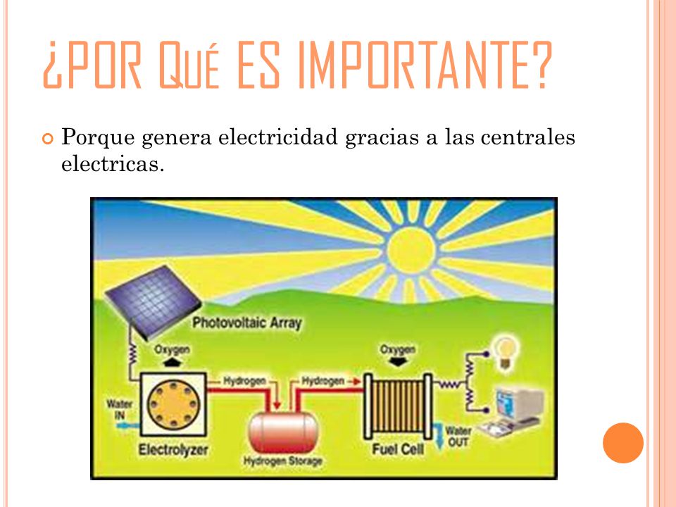 ¿POR Qué ES IMPORTANTE Porque genera electricidad gracias a las centrales electricas.