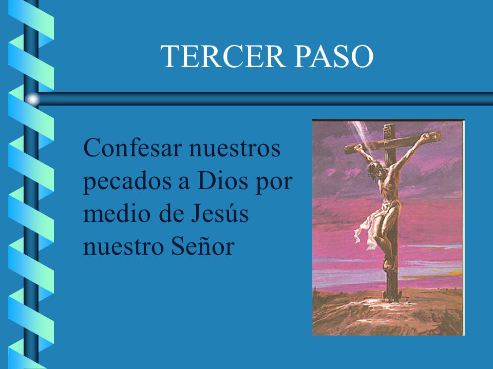 Confesar nuestros pecados a Dios por medio de Jesús nuestro Señor