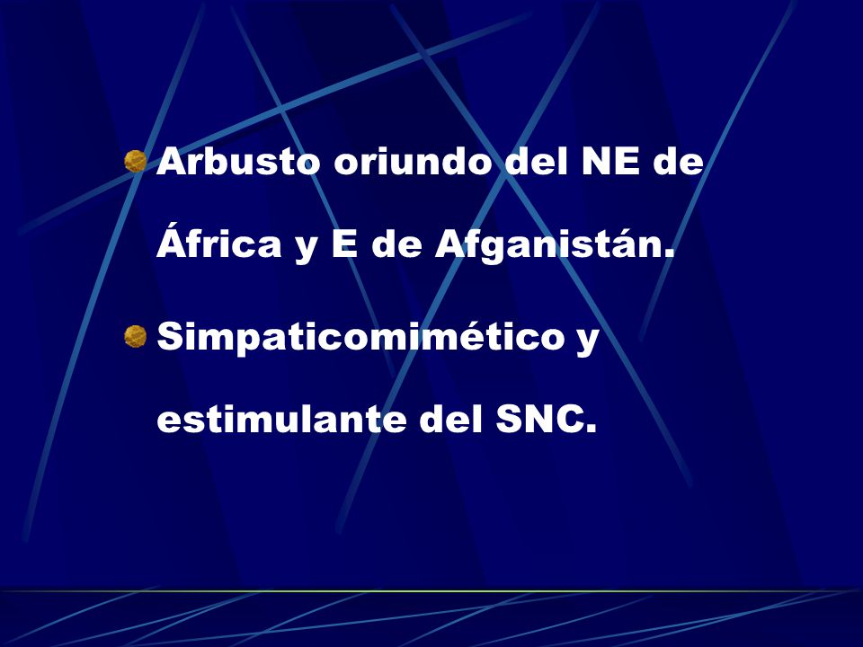 Arbusto oriundo del NE de África y E de Afganistán.