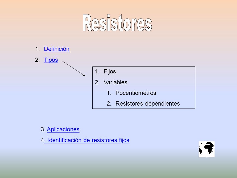 Resistores Definición Tipos Fijos Variables Pocentiometros