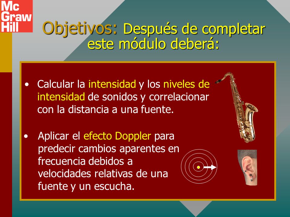 Objetivos: Después de completar este módulo deberá:
