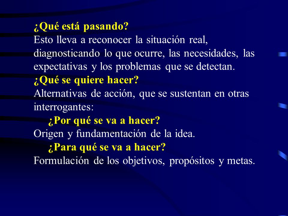 ¿Qué está pasando
