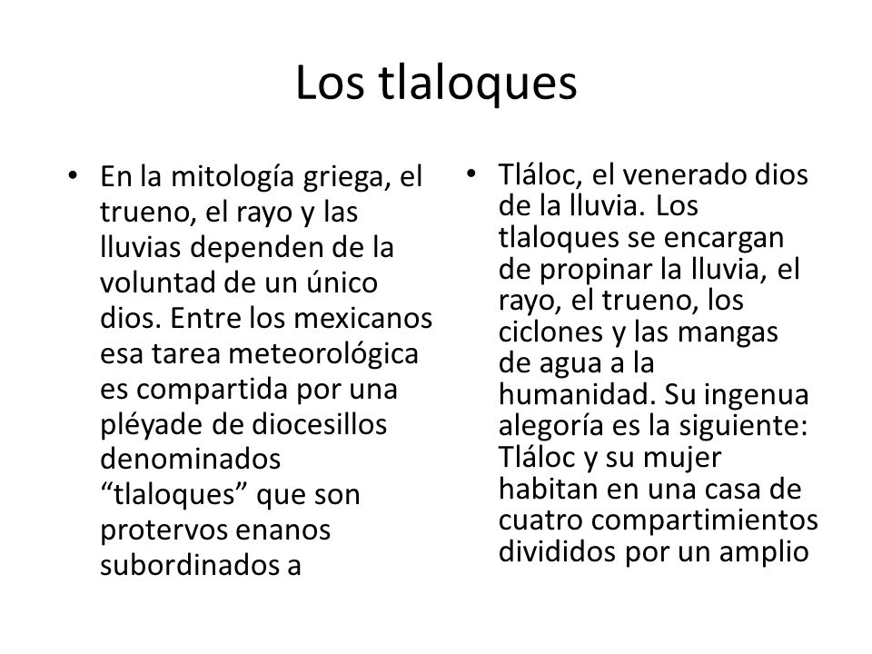 Los tlaloques
