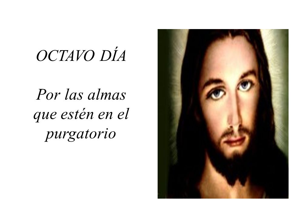 que estén en el purgatorio