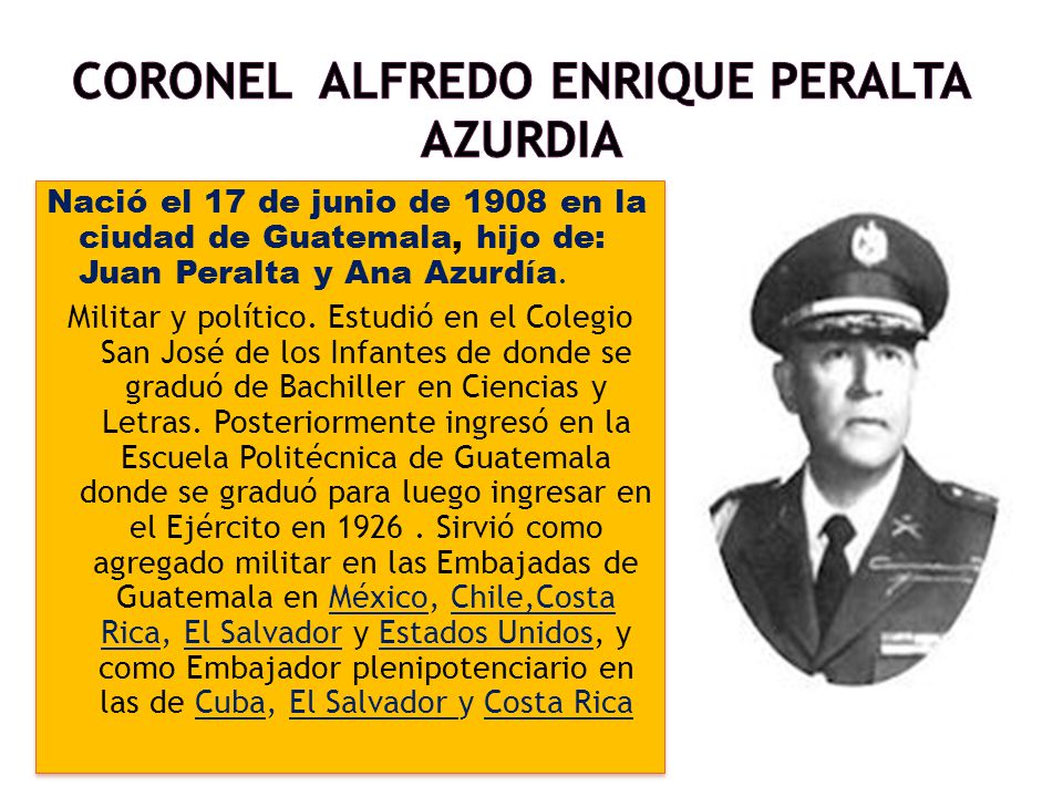 Coronel Alfredo Enrique Peralta Azurdia
