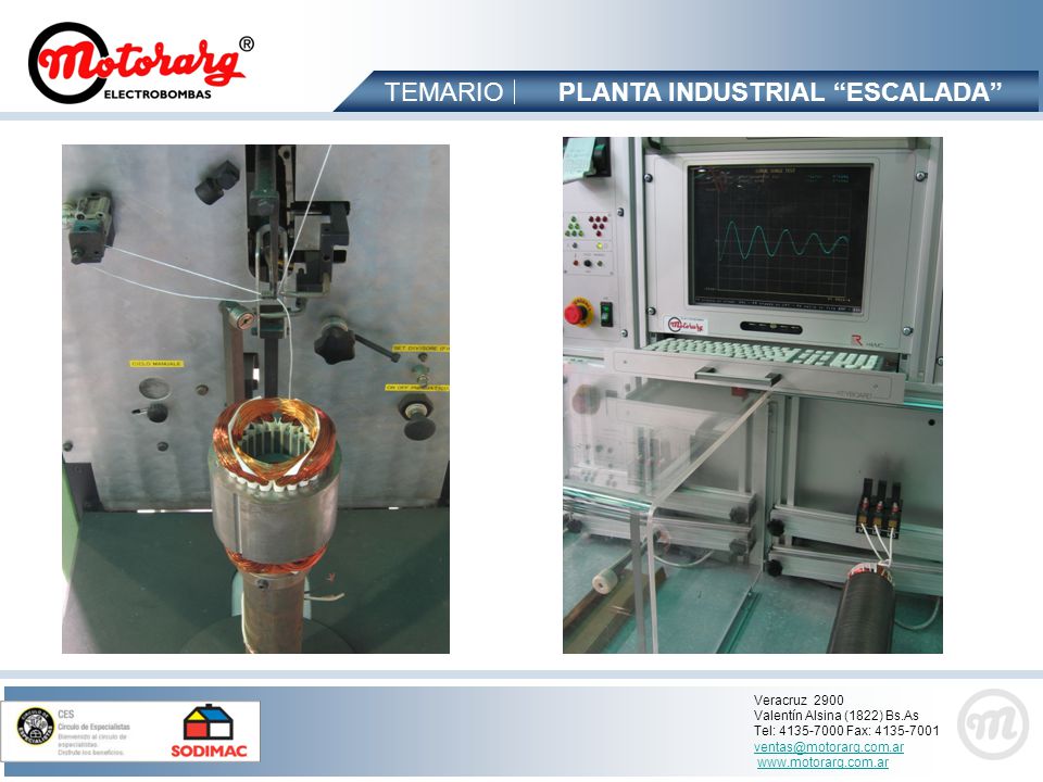 PLANTA INDUSTRIAL ESCALADA