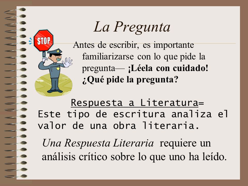 Respuesta a Literatura=