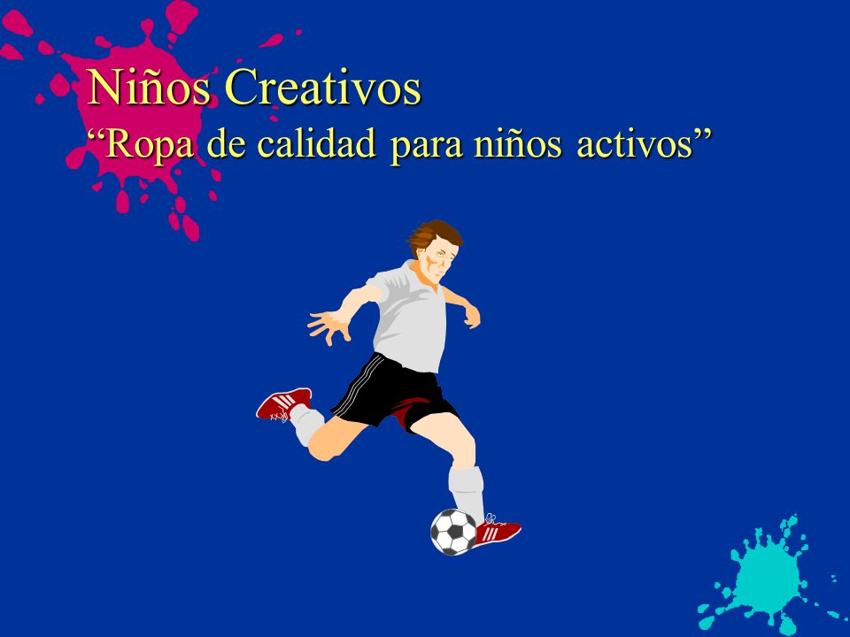 Niños Creativos Ropa de calidad para niños activos