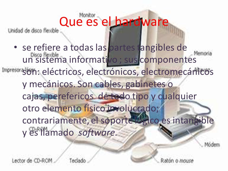 Que es el hardware