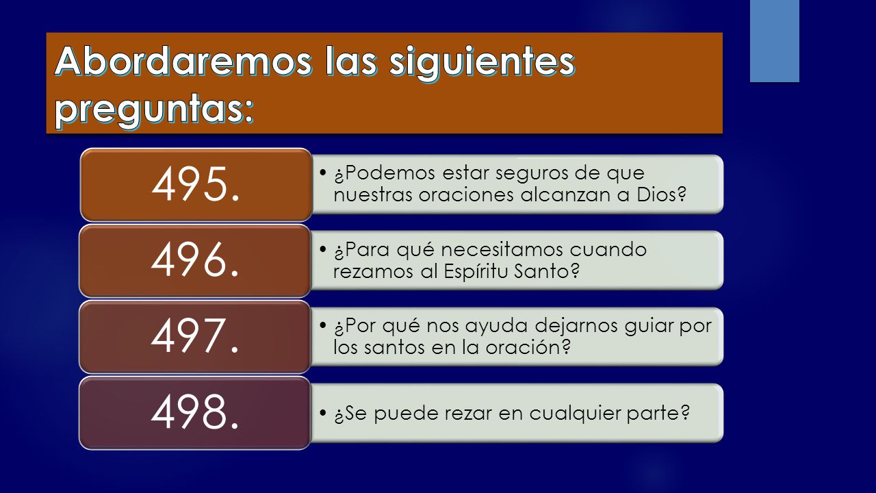 Abordaremos las siguientes preguntas: