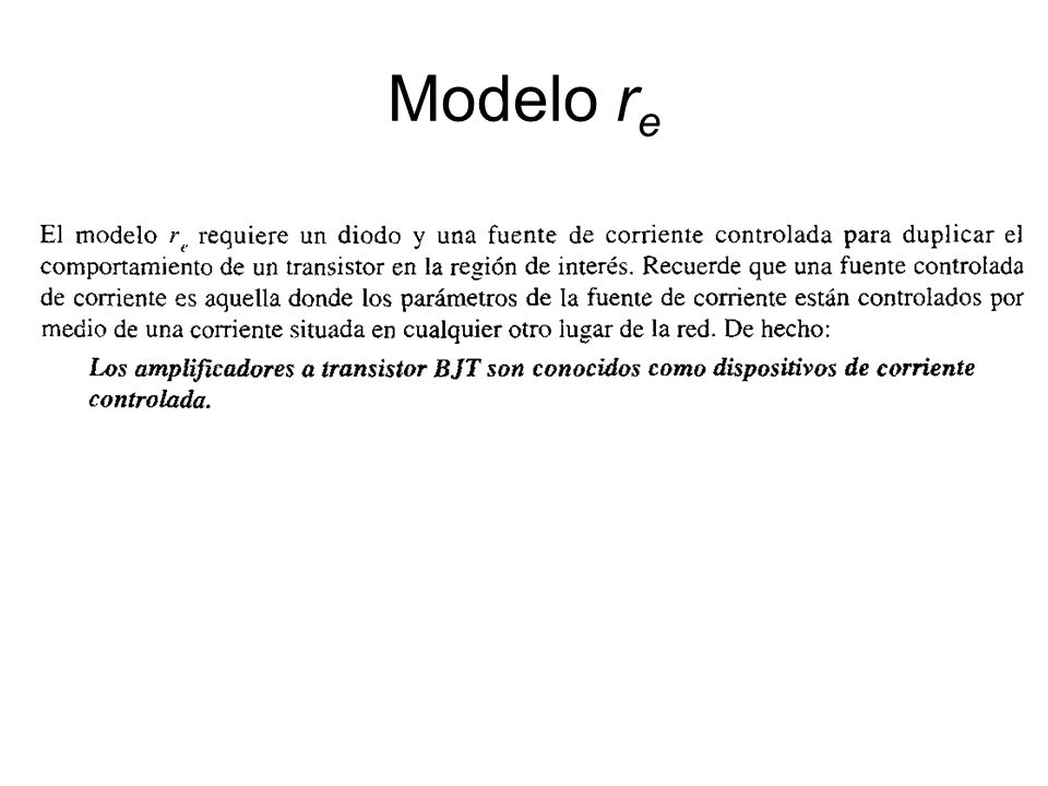 Modelo de Transistores Bipolares - ppt descargar