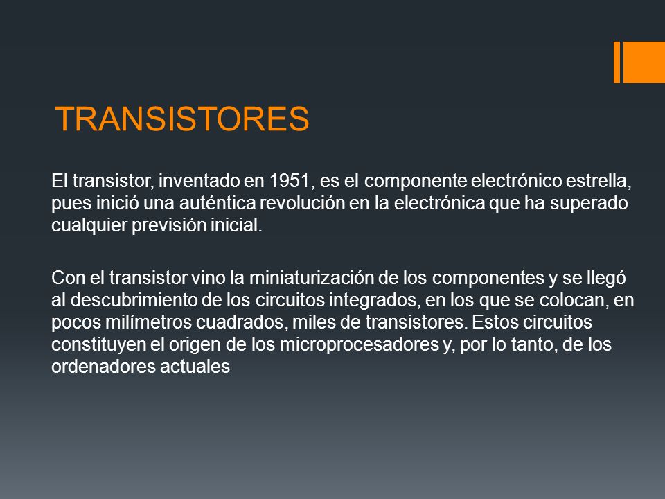 TRANSISTORES