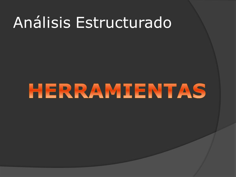 Análisis Estructurado
