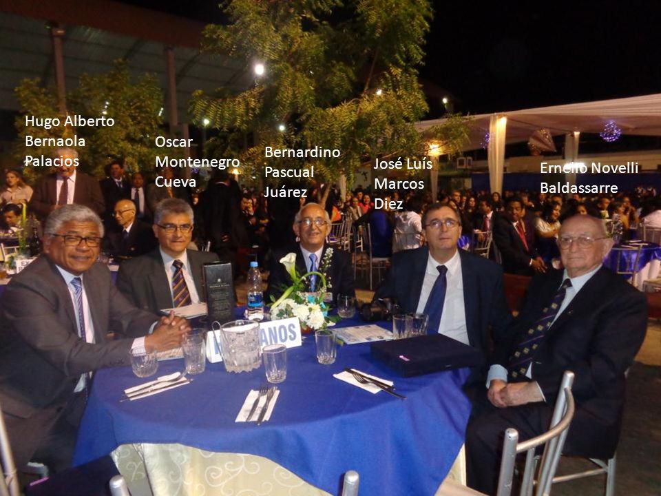 Hugo Alberto Bernaola. Palacios. Oscar. Montenegro. Cueva. Bernardino. Pascual. Juárez. José Luís.