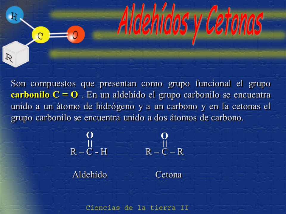 Aldehídos y Cetonas