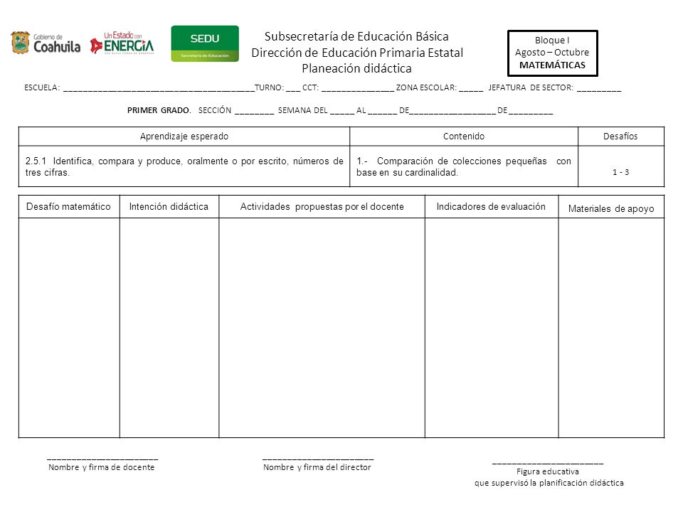 Subsecretaría de Educación Básica