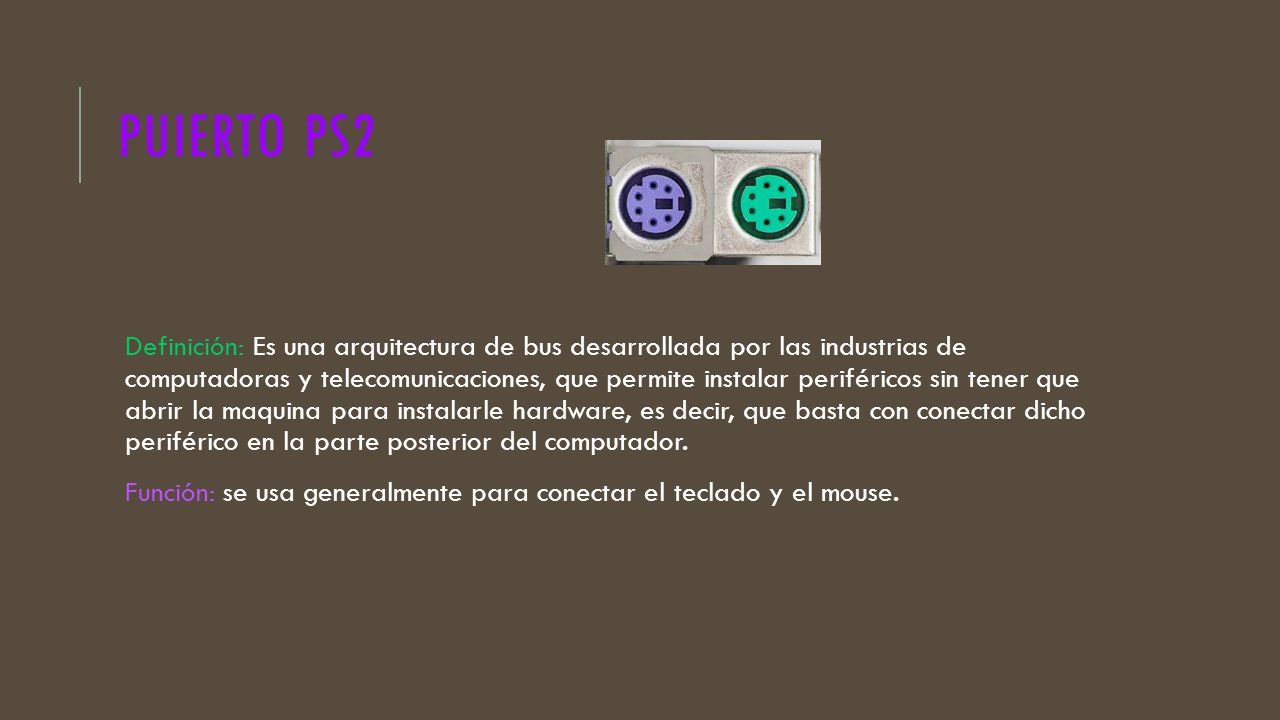Puierto ps2