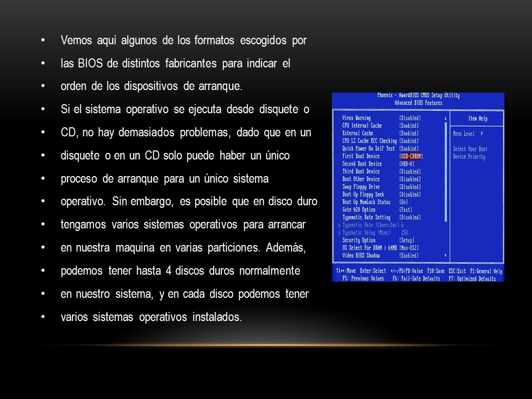 Vemos aquí algunos de los formatos escogidos por