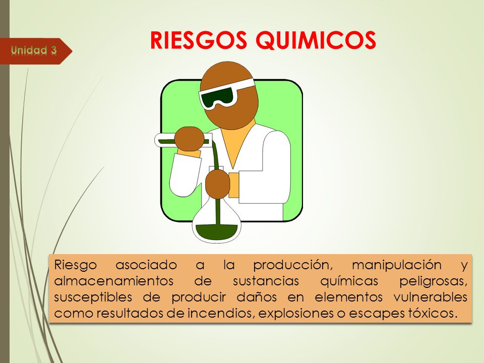 RIESGOS QUIMICOS Unidad 3.
