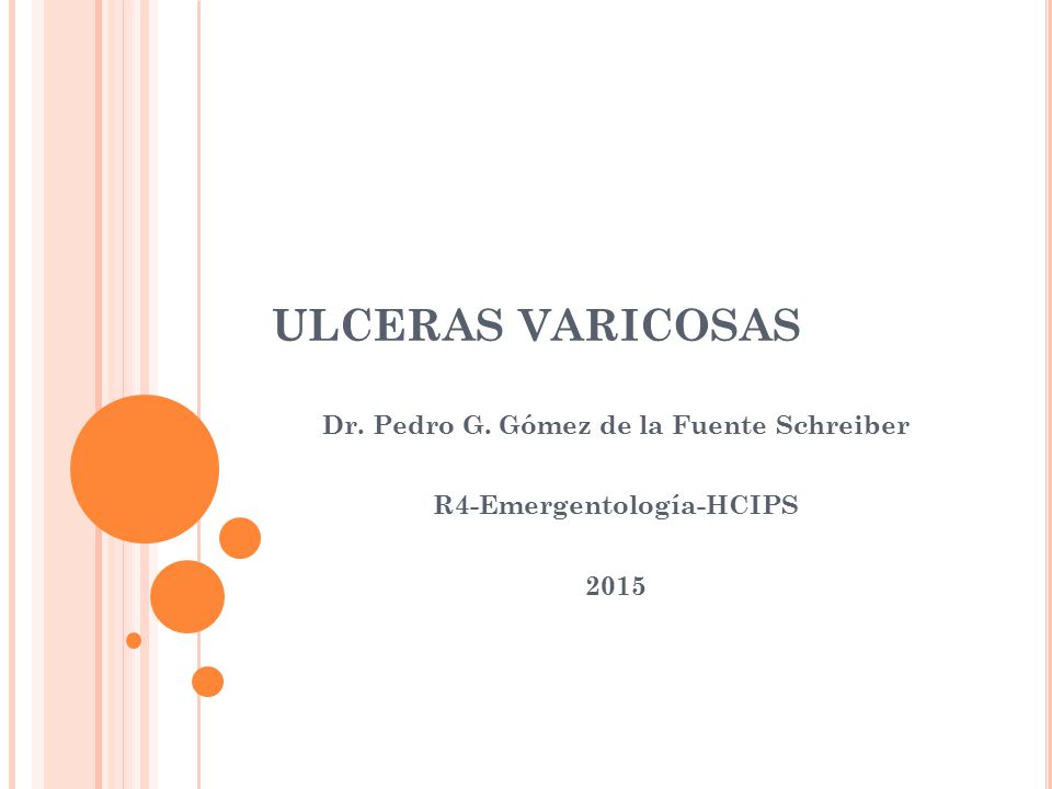 Dr. Pedro G. Gómez de la Fuente Schreiber R4-Emergentología-HCIPS 2015