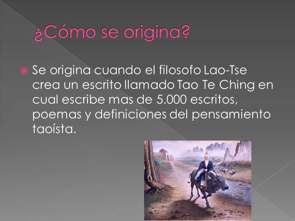 ¿Cómo se origina