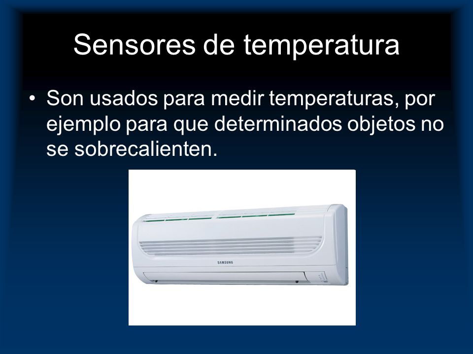Sensores de temperatura