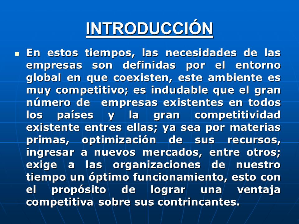 INTRODUCCIÓN