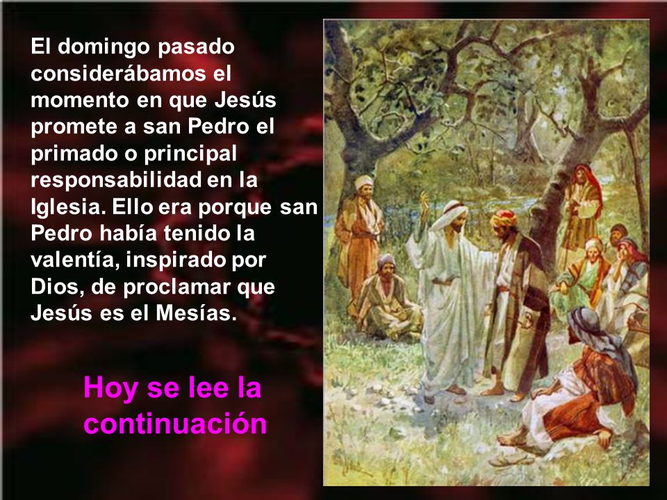 Hoy se lee la continuación
