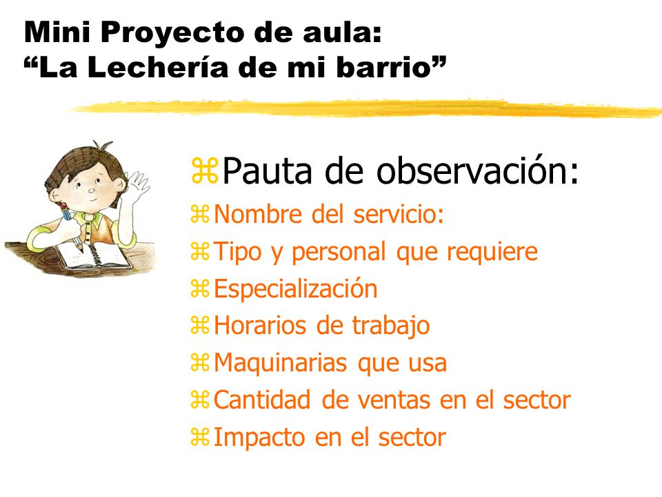 Mini Proyecto de aula: La Lechería de mi barrio