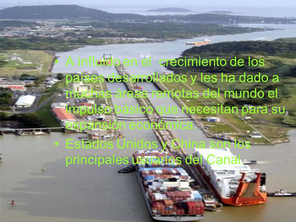 A influido en el crecimiento de los países desarrollados y les ha dado a muchas áreas remotas del mundo el impulso básico que necesitan para su expansión económica.
